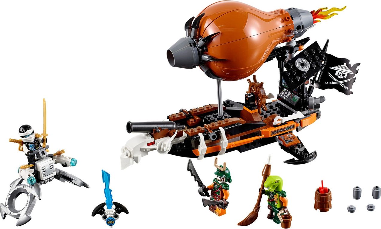 LEGO® Ninjago Raid Zeppelin components