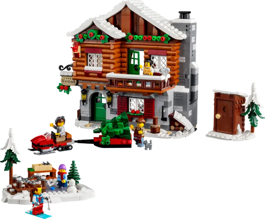 LEGO® Icons Le chalet alpin composants