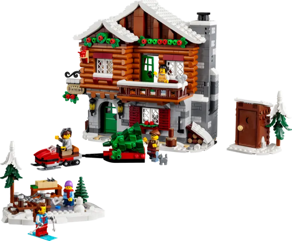 LEGO® Icons Skihut componenten