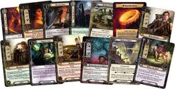 The Lord of the Rings LCG - The Fellowship of the Ring Saga Expansion cards