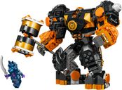LEGO® Ninjago Le robot élémentaire de la terre de Cole composants