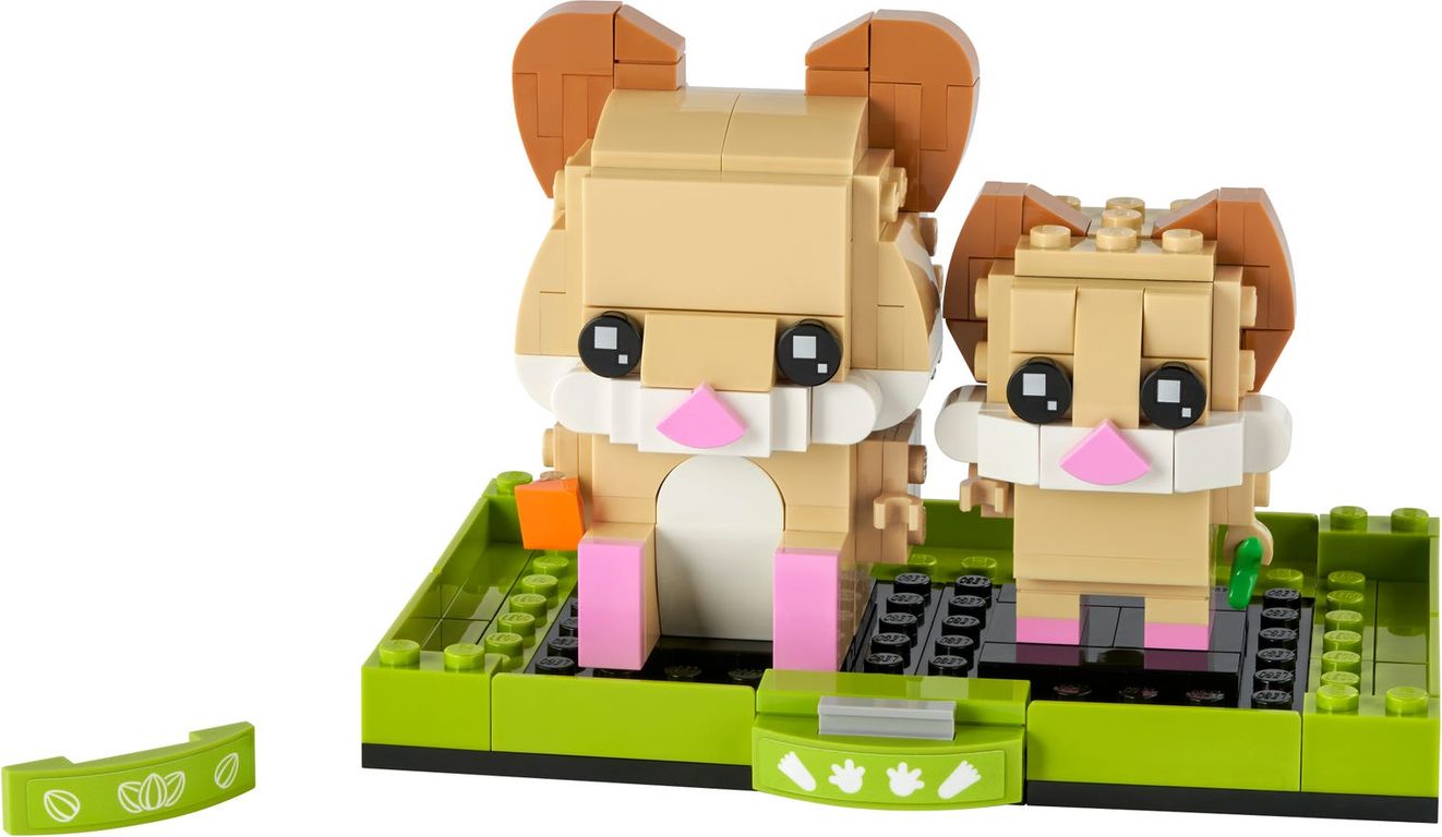 LEGO® BrickHeadz™ Hamster components
