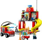 LEGO® City Fire Station and Fire Truck components