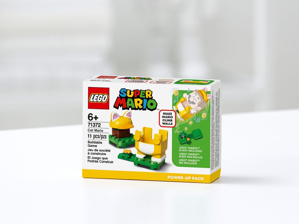 LEGO® Super Mario™ Pack Potenciador: Mario Felino caja