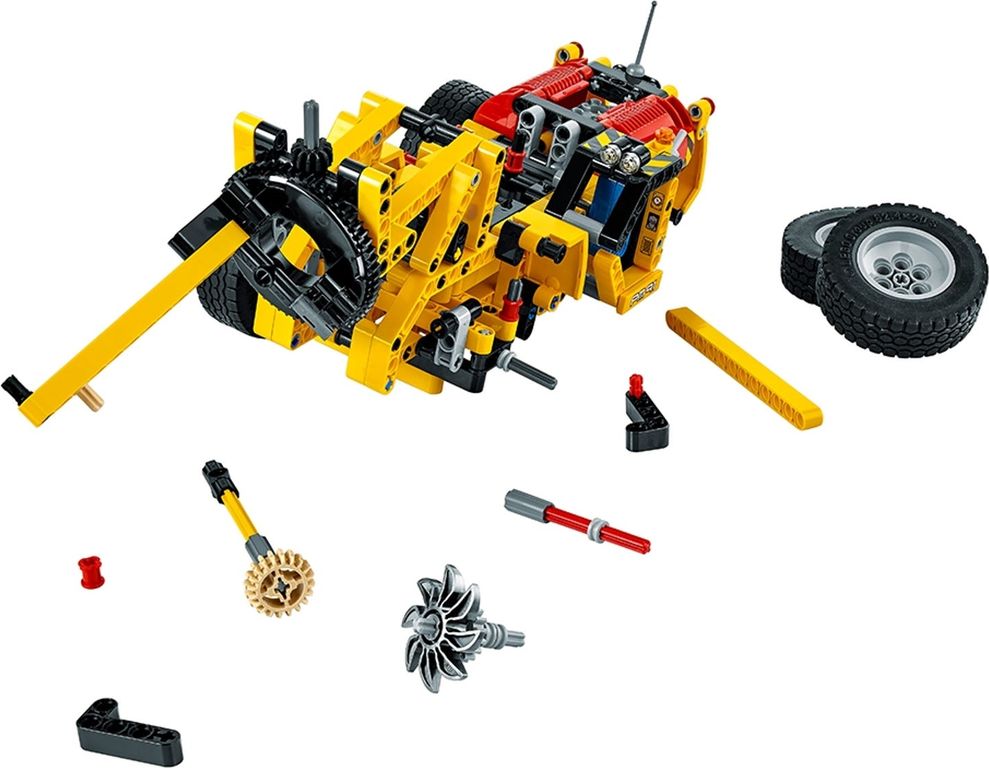 LEGO® Technic Mijnbouwgraafmachine componenten