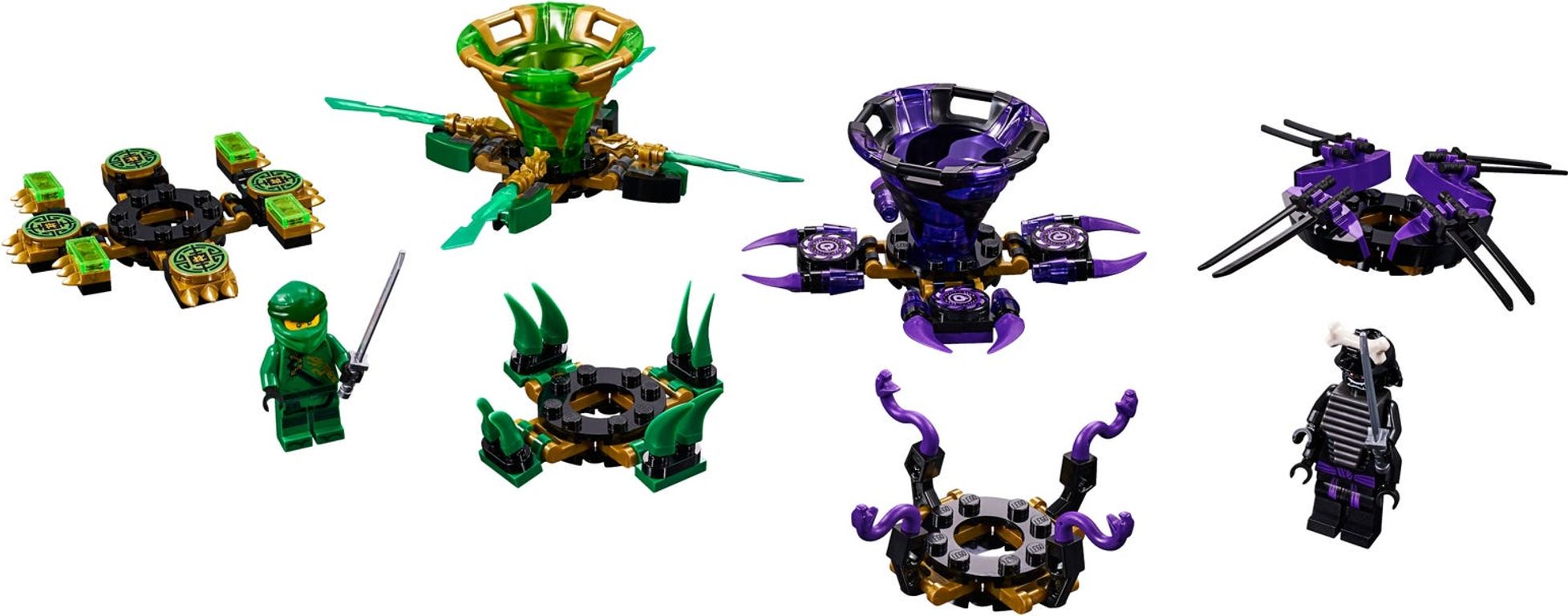 LEGO® Ninjago Spinjitzu Lloyd vs. Garmadon components