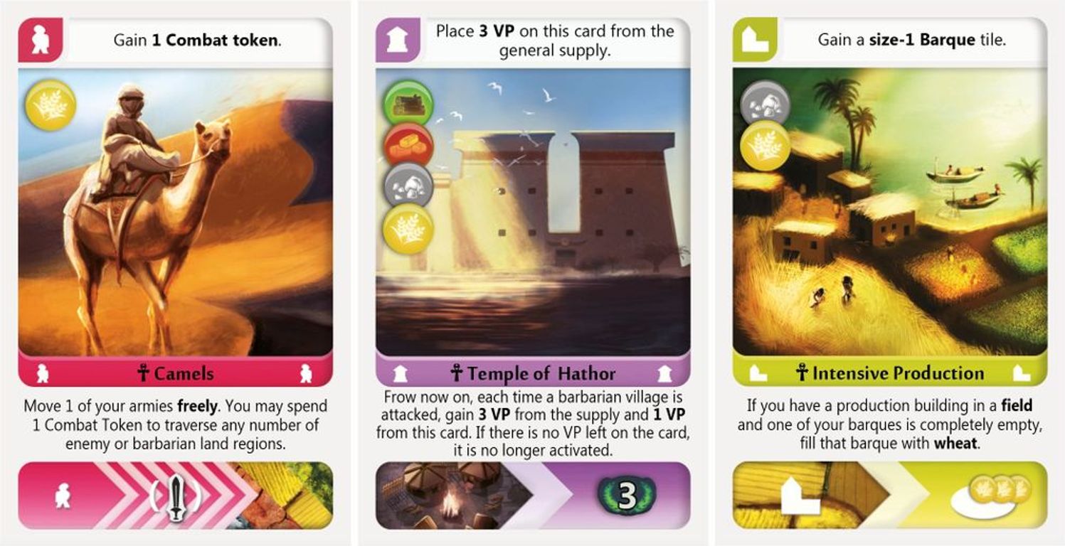 Deus: Egypt cards