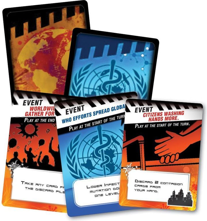 Pandemic: Contagion cartas