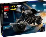 La figurine de Batman à construire et la moto Bat-Pod