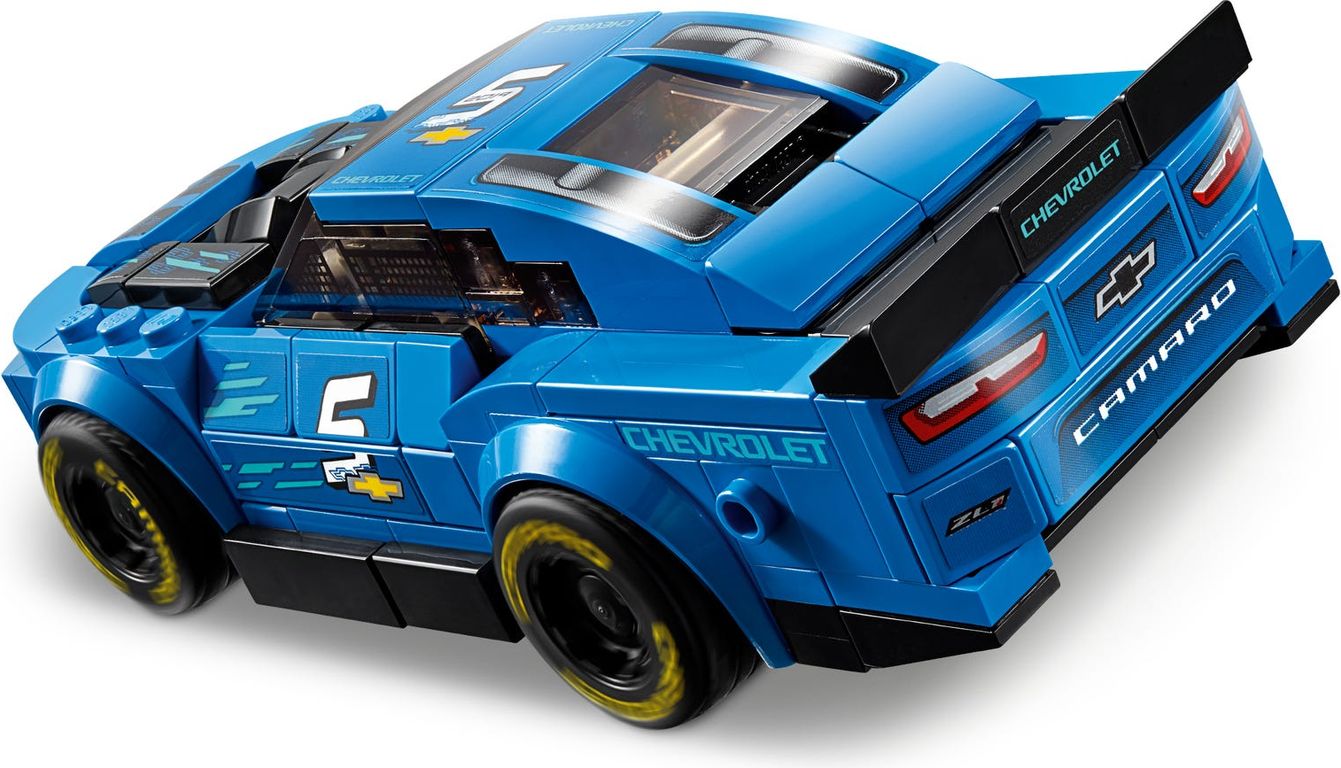 LEGO® Speed Champions Chevrolet Camaro ZL1 Race Car back side