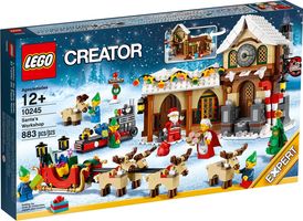 LEGO® Icons Weihnachtliche Werkstatt