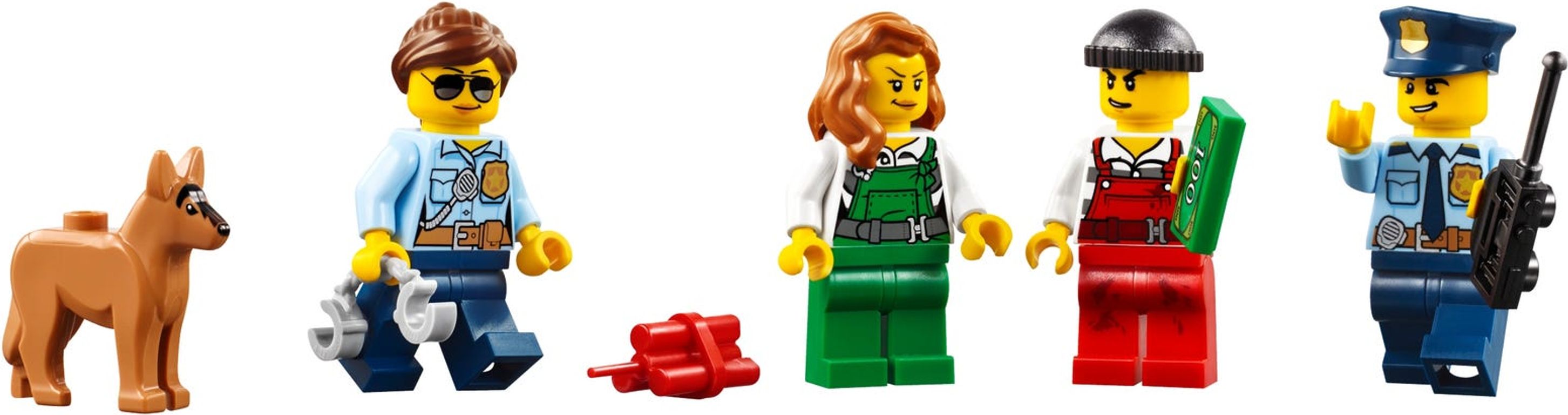 LEGO® City Police Starter Set minifigures