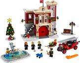 LEGO® Icons Winter Village Fire Station components