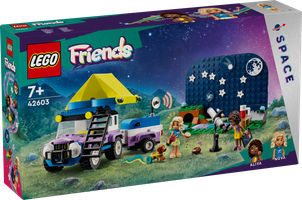 LEGO® Friends Le camping-car d'observation des étoiles