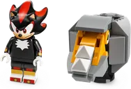 LEGO® Sonic The Hedgehog Huida de Shadow the Hedgehog minifiguras