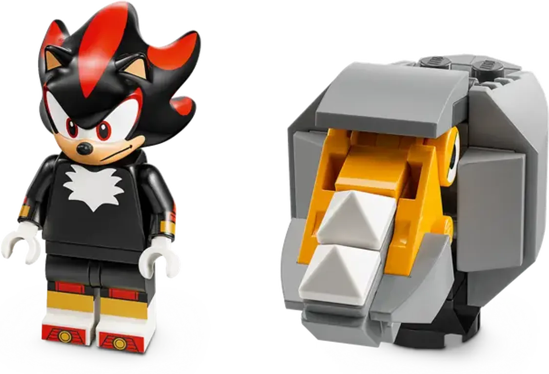 LEGO® Sonic The Hedgehog Huida de Shadow the Hedgehog minifiguras