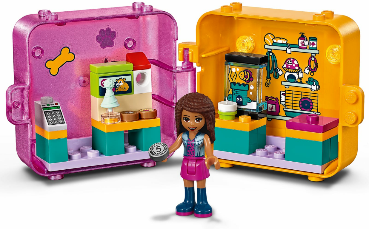 LEGO® Friends Cubo-Tienda de Juegos de Andrea partes