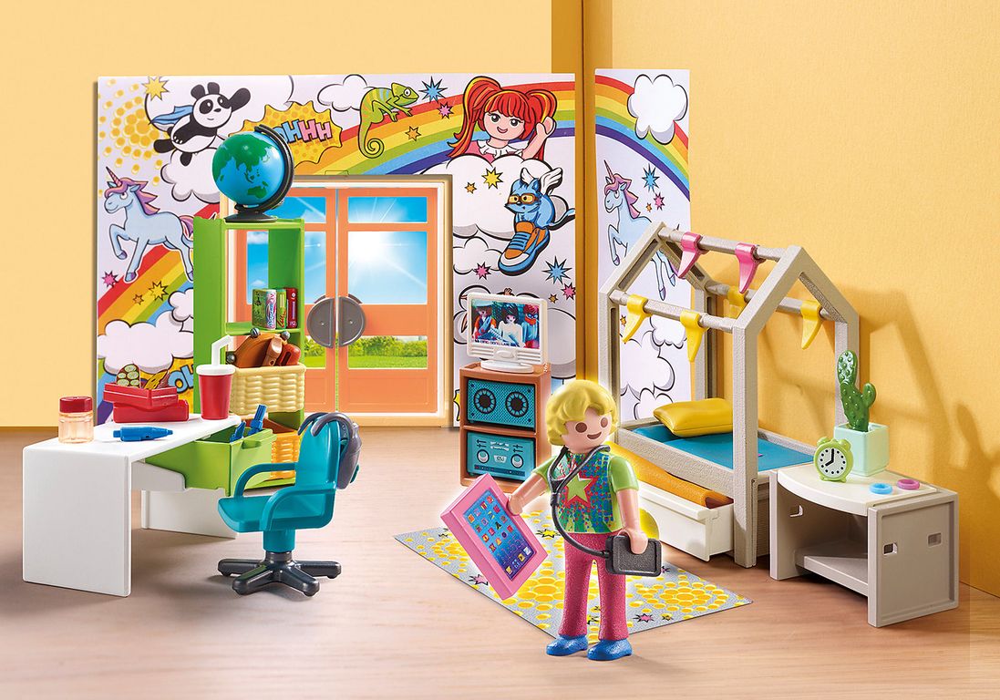 Playmobil® City Life Deluxe Teenager's Room gameplay