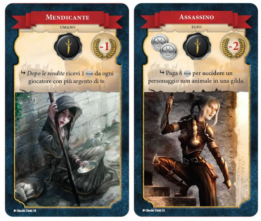 Guilds cartes