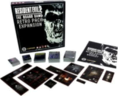 Resident Evil 2: The Board Game – The Retro Pack composants