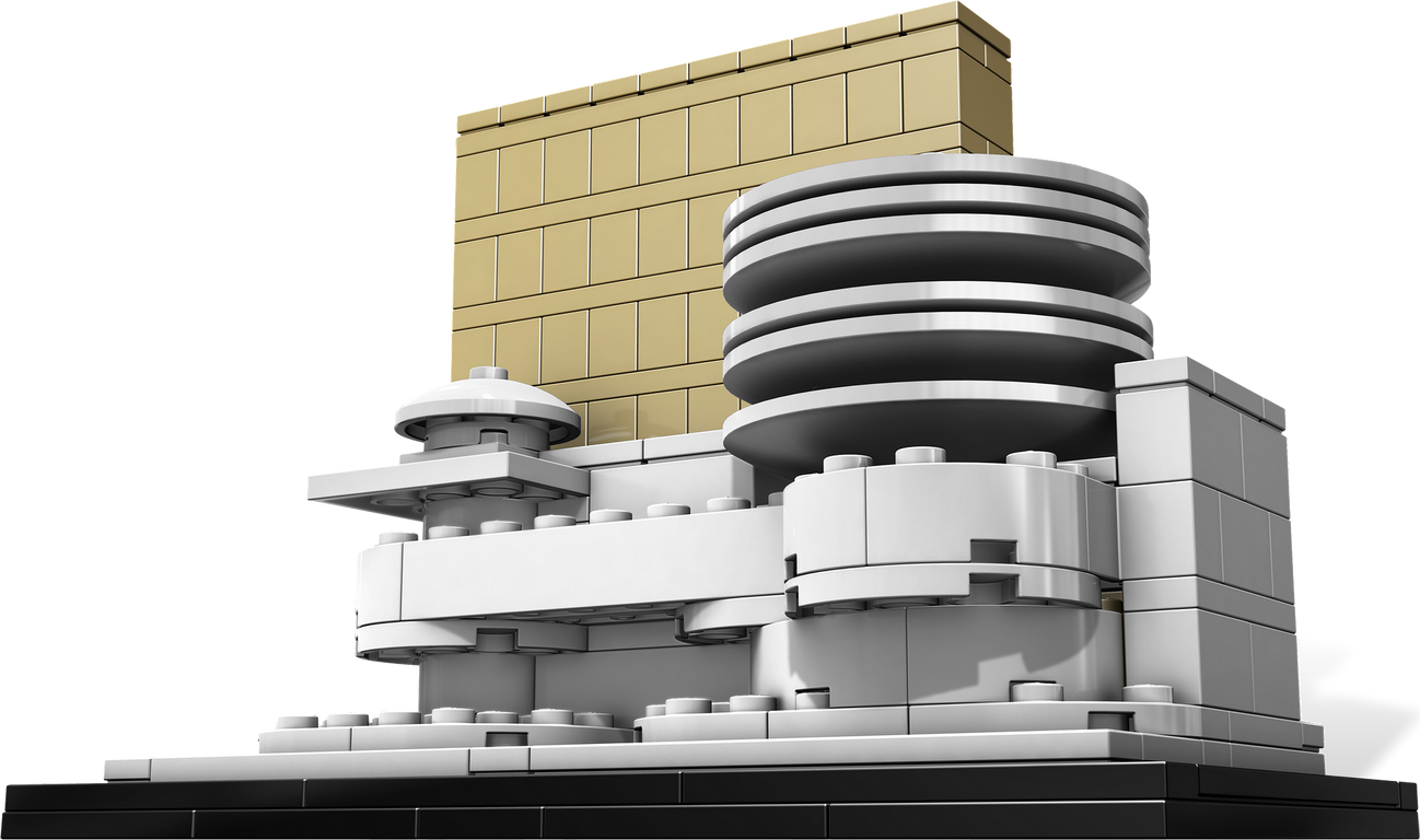 LEGO® Architecture Solomon R. Guggenheim Museum components