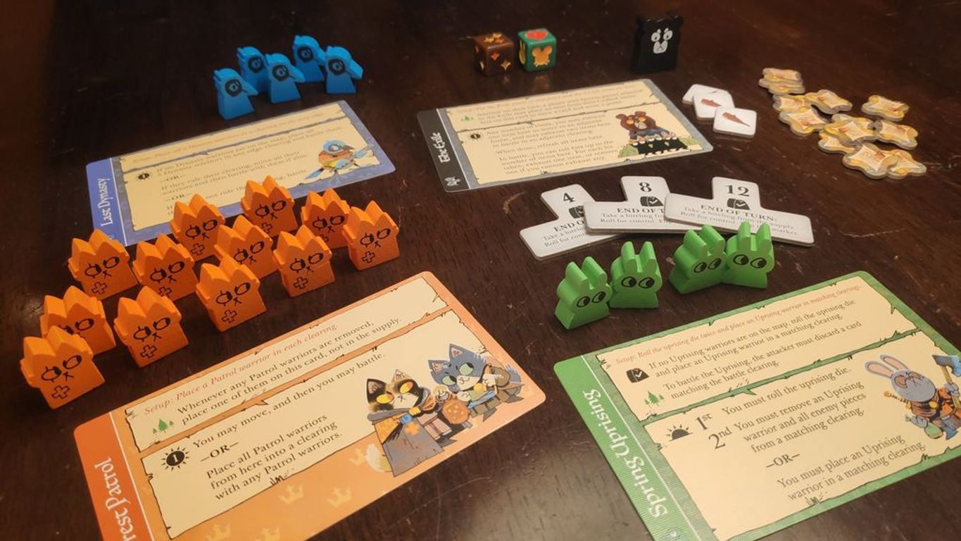 Root: The Marauder Expansion componenten