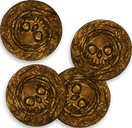 Dead Man's Doubloons coins