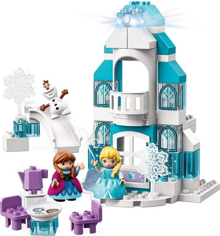 LEGO® DUPLO® Le château de la Reine des neiges composants