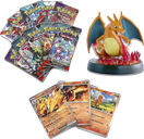 Coffret Dracaufeu Ex Super Premium Collection / Carte Pokemon composants