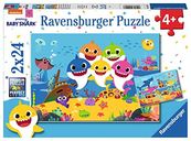 2 Puzzles - Baby-Hai und Familie