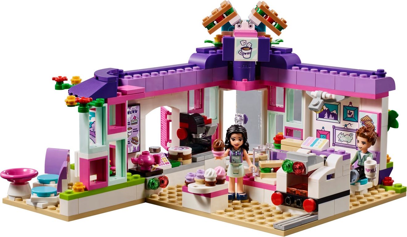 LEGO® Friends Café del arte de Emma interior