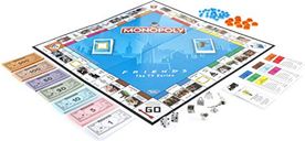 Monopoly: Friends The TV Series components