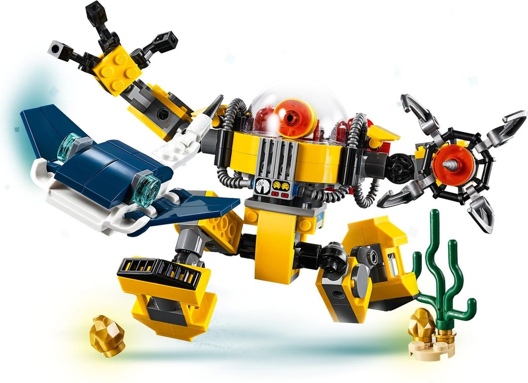 LEGO® Creator Underwater Robot gameplay