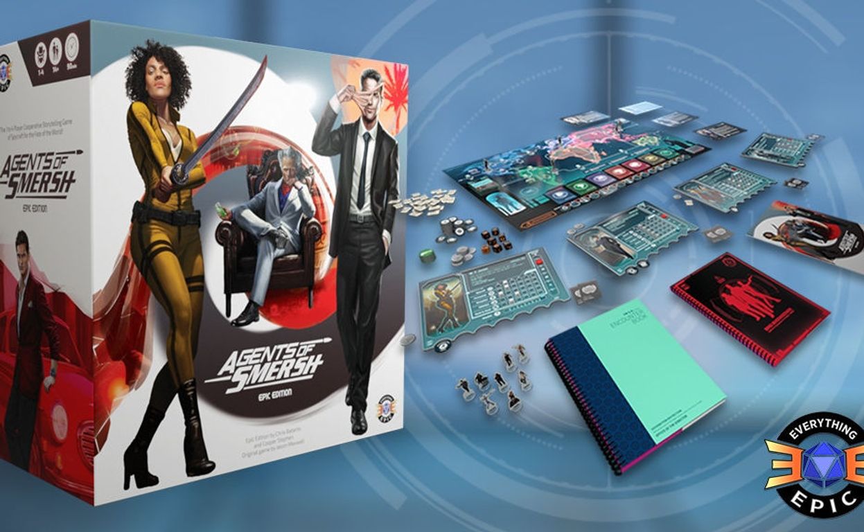 Agents of SMERSH: Epic Edition komponenten