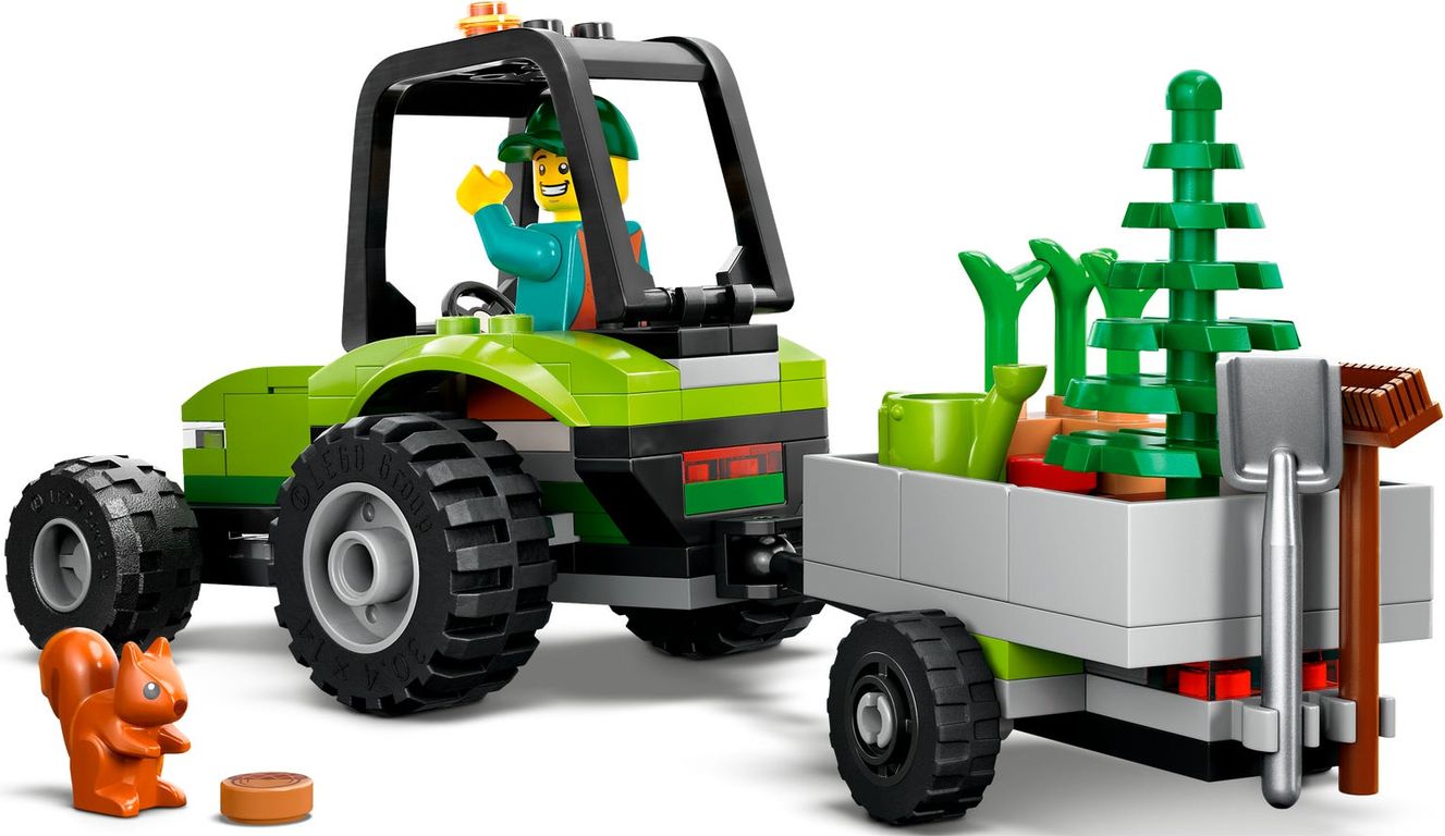 LEGO® City Le tracteur forestier composants