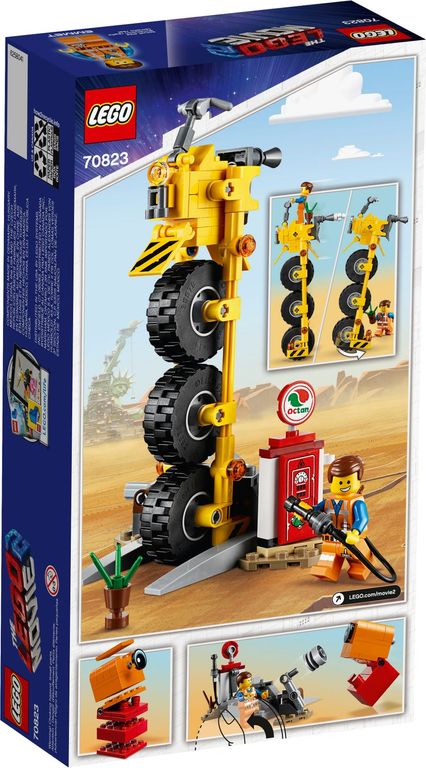 LEGO® Movie Emmet's Thricycle! back of the box