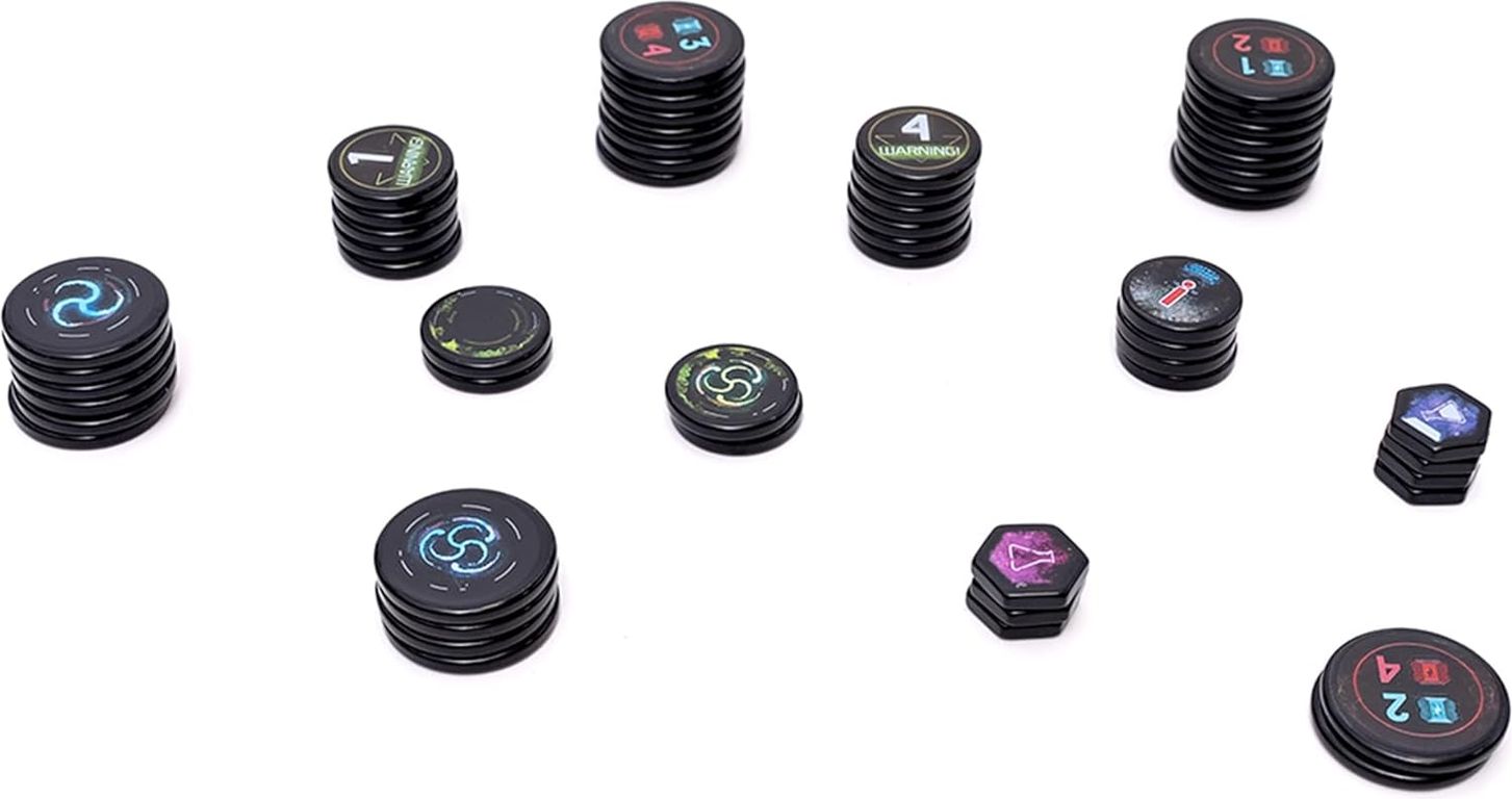 Nemesis: Lockdown – Acrylic Pack komponenten