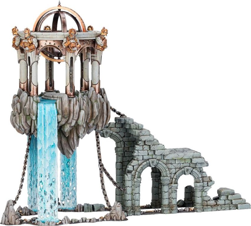 Warhammer: Age Of Sigmar: Realmscape: Cleansing Aqualith komponenten
