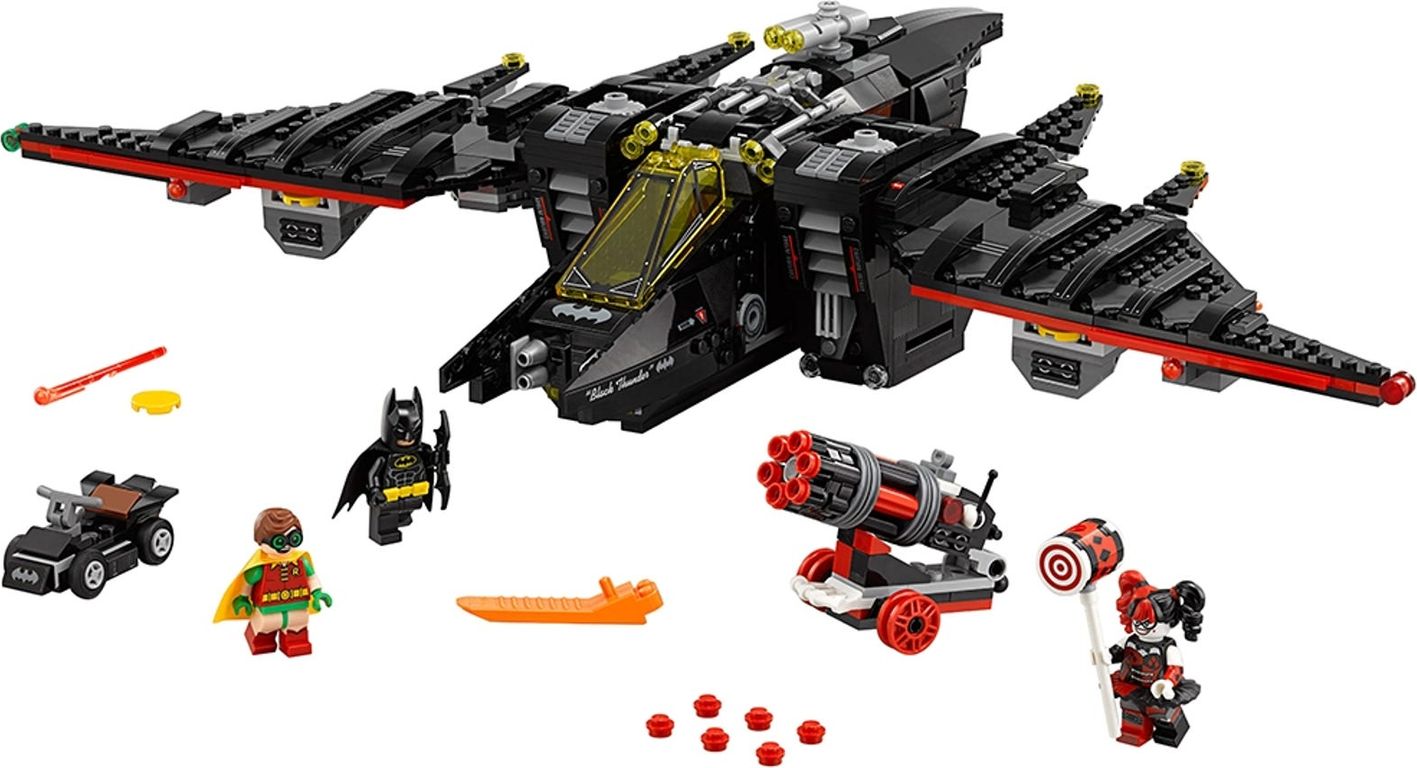 LEGO® Batman Movie Bat-aereo componenti