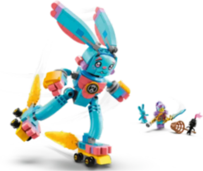 LEGO® DREAMZzz™ Izzie en Bunchu het konijn speelwijze