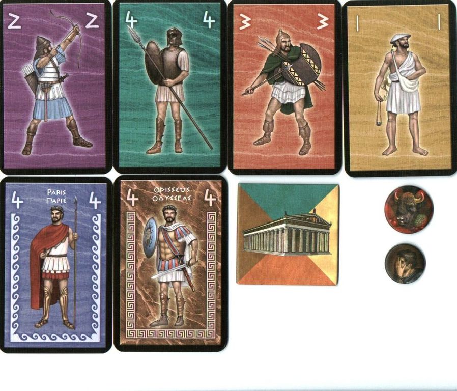 Hector and Achilles cards