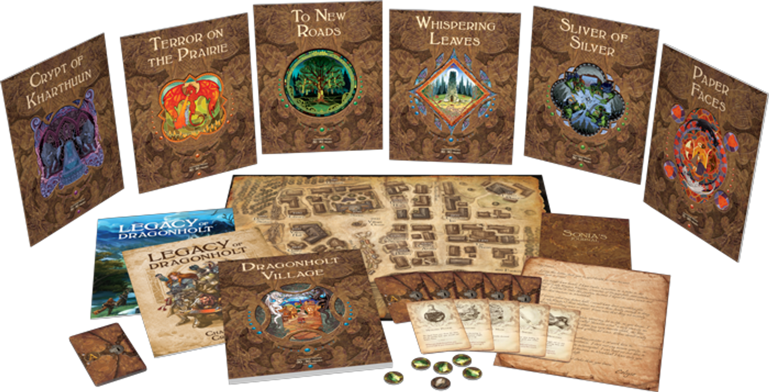 Legacy of Dragonholt partes