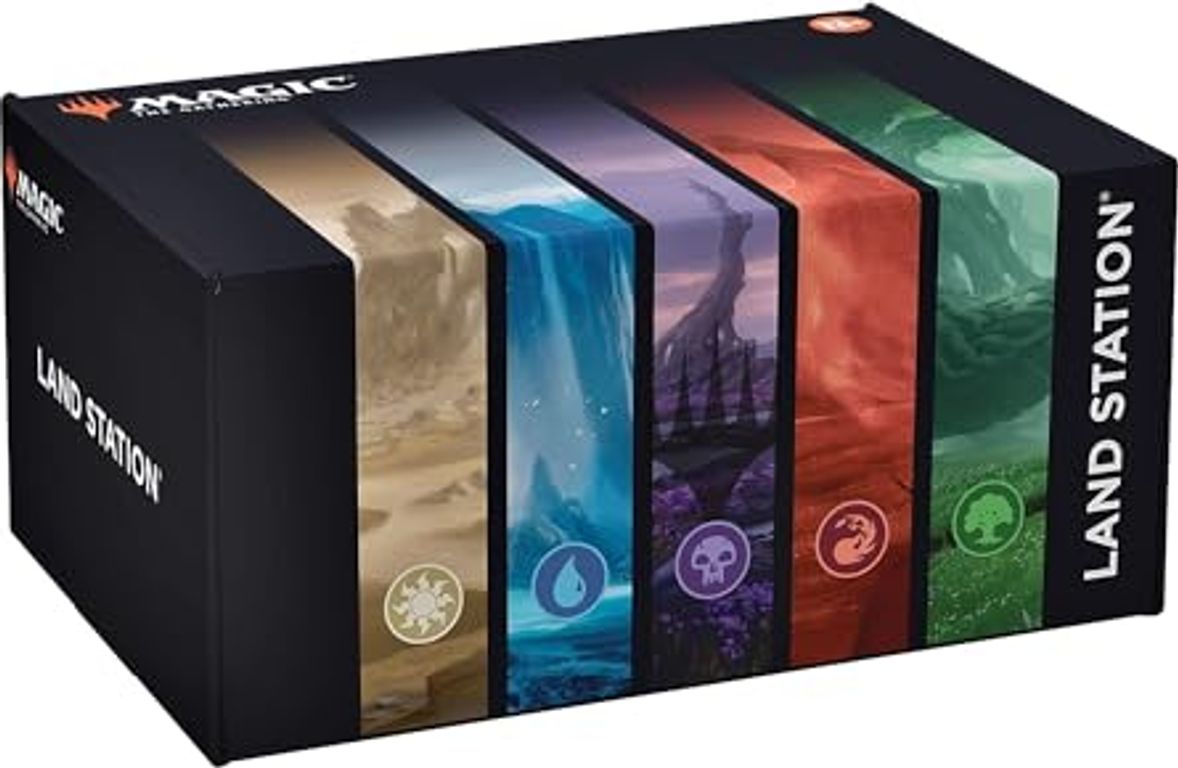 Magic: The Gathering - Land Station (400 basic lands) caja