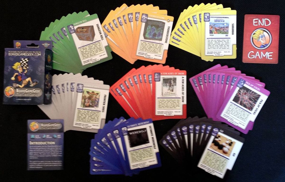 BoardGameGeek: The Card Game cartes