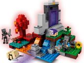 LEGO® Minecraft Het verwoeste portaal speelwijze