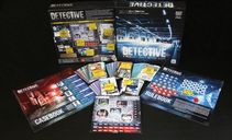 Detective: A Modern Crime Board Game components