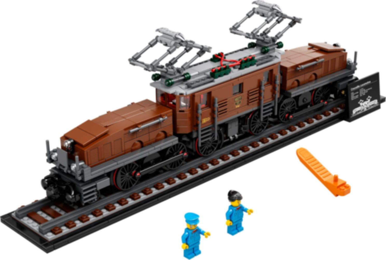 LEGO® Icons Crocodile Locomotive components