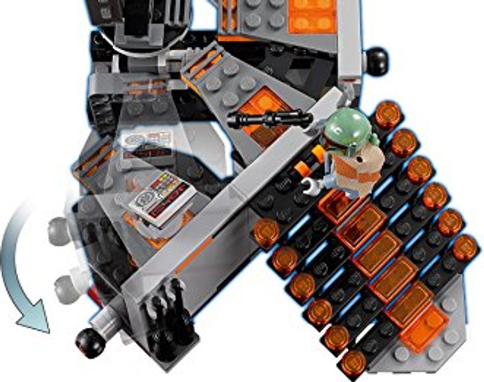LEGO® Star Wars Carbon Freezing Chamber components