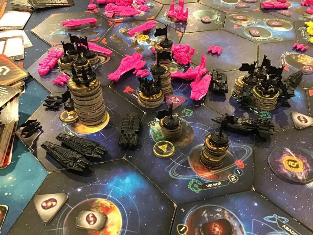 Twilight Imperium (Fourth Edition): Prophecy of Kings speelwijze