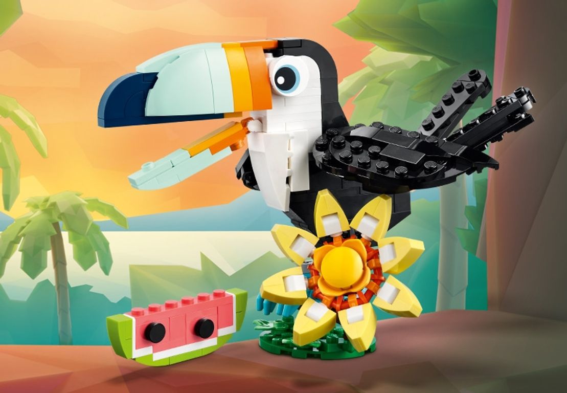 LEGO® Creator Animali selvatici: tucano tropicale